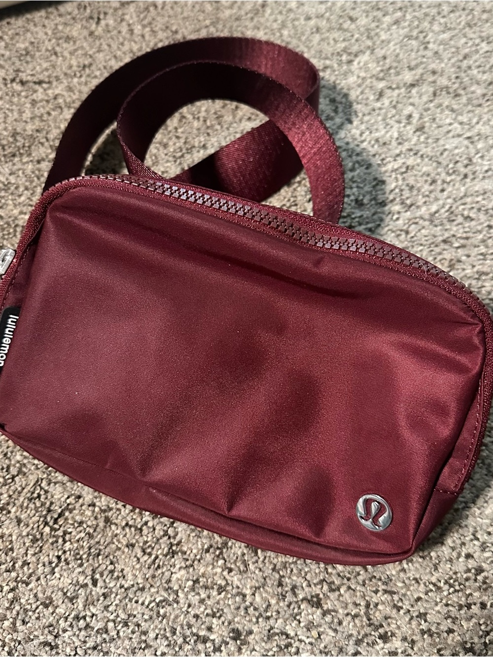 lululemon Maroon Crossbody Bag